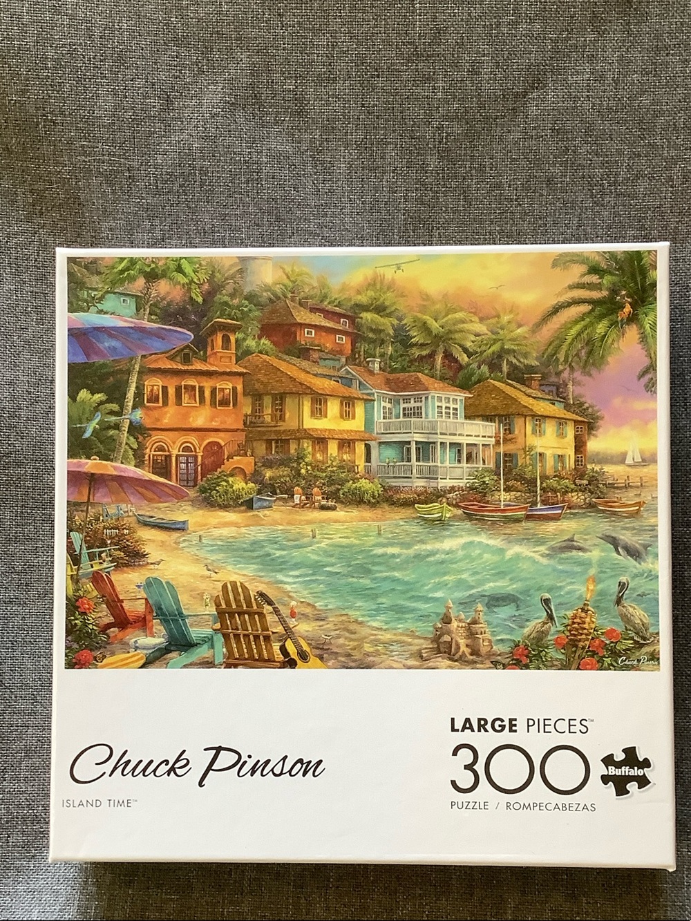 Buffalo Games 'Island Time' by Chuck Pinson 300-Piece Jigsaw Puzzle